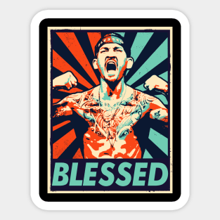 Max Holloway Sticker